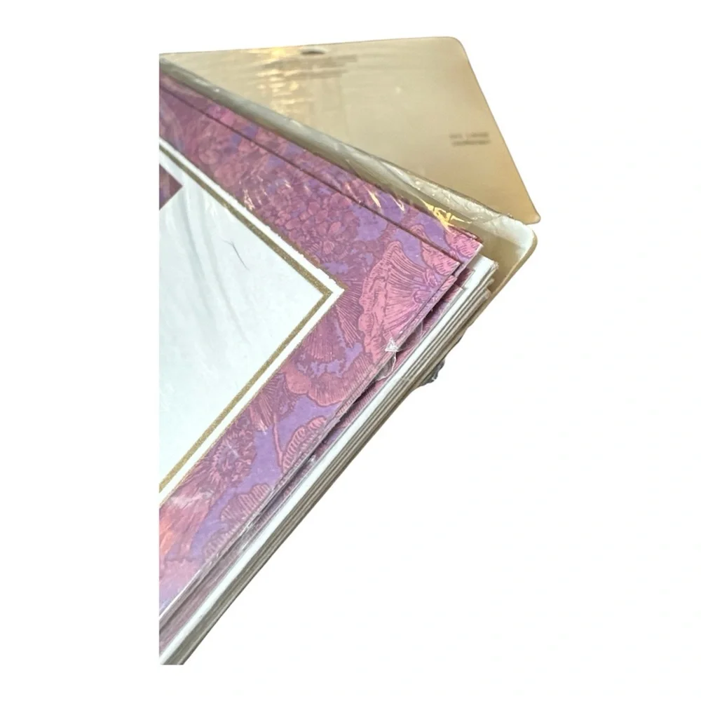 Vintage Hallmark A Monogram Celebration Invitations Sealed Burgundy 90s-2000s(2)